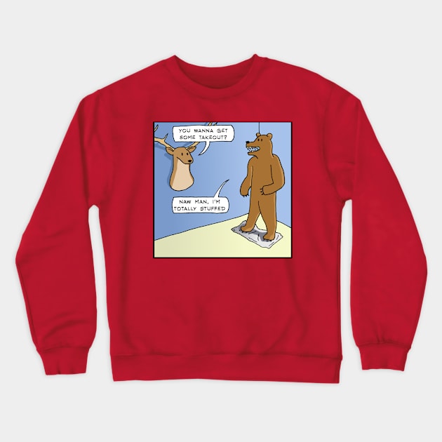 Stuffed Crewneck Sweatshirt by Mythdirection